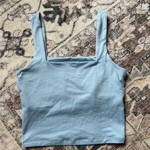 Hollister Light Blue Crop Top